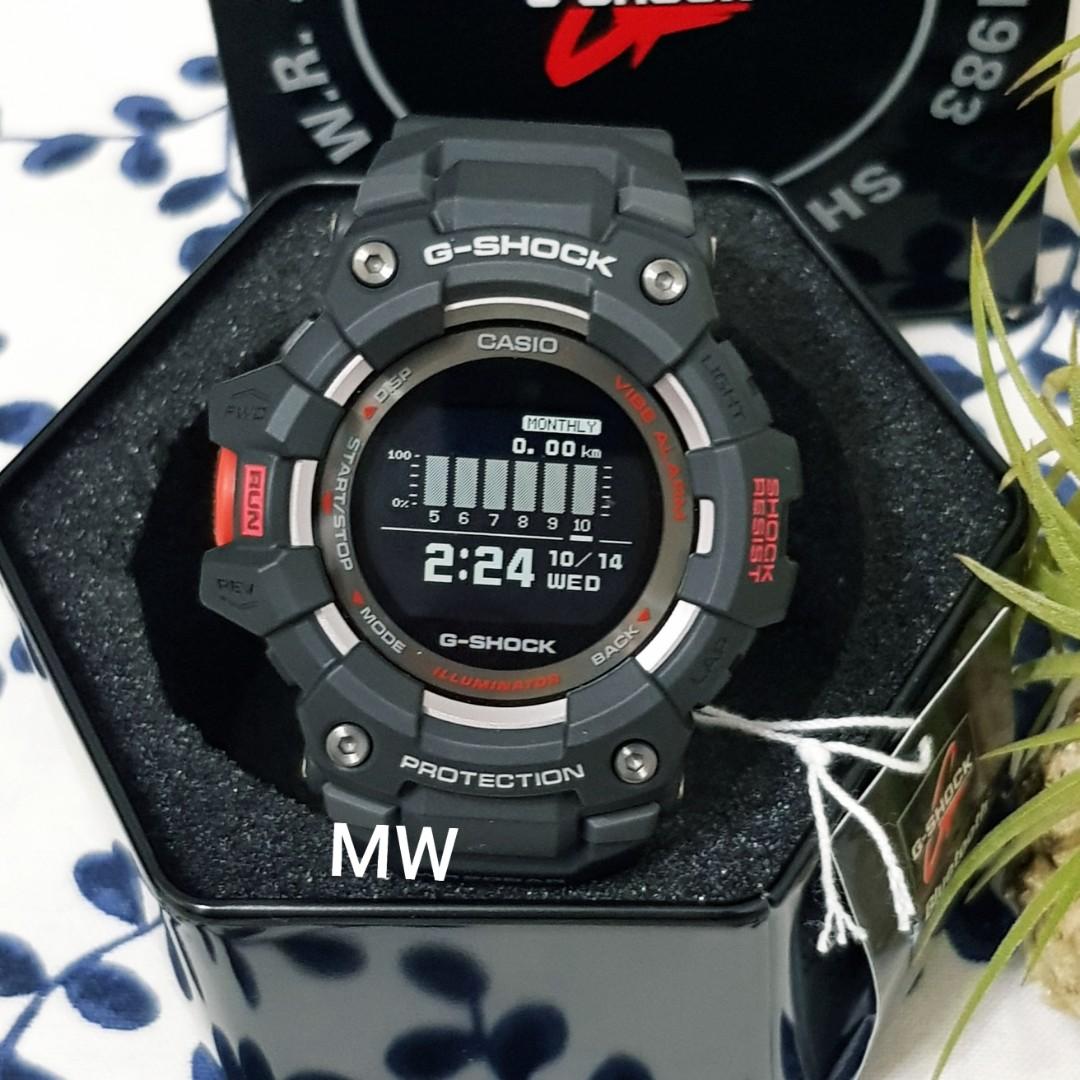 Genuine Casio Men G Shock Bluetooth black digital big display watch brand new gbd100 gbd 100 gbd 100 1dr