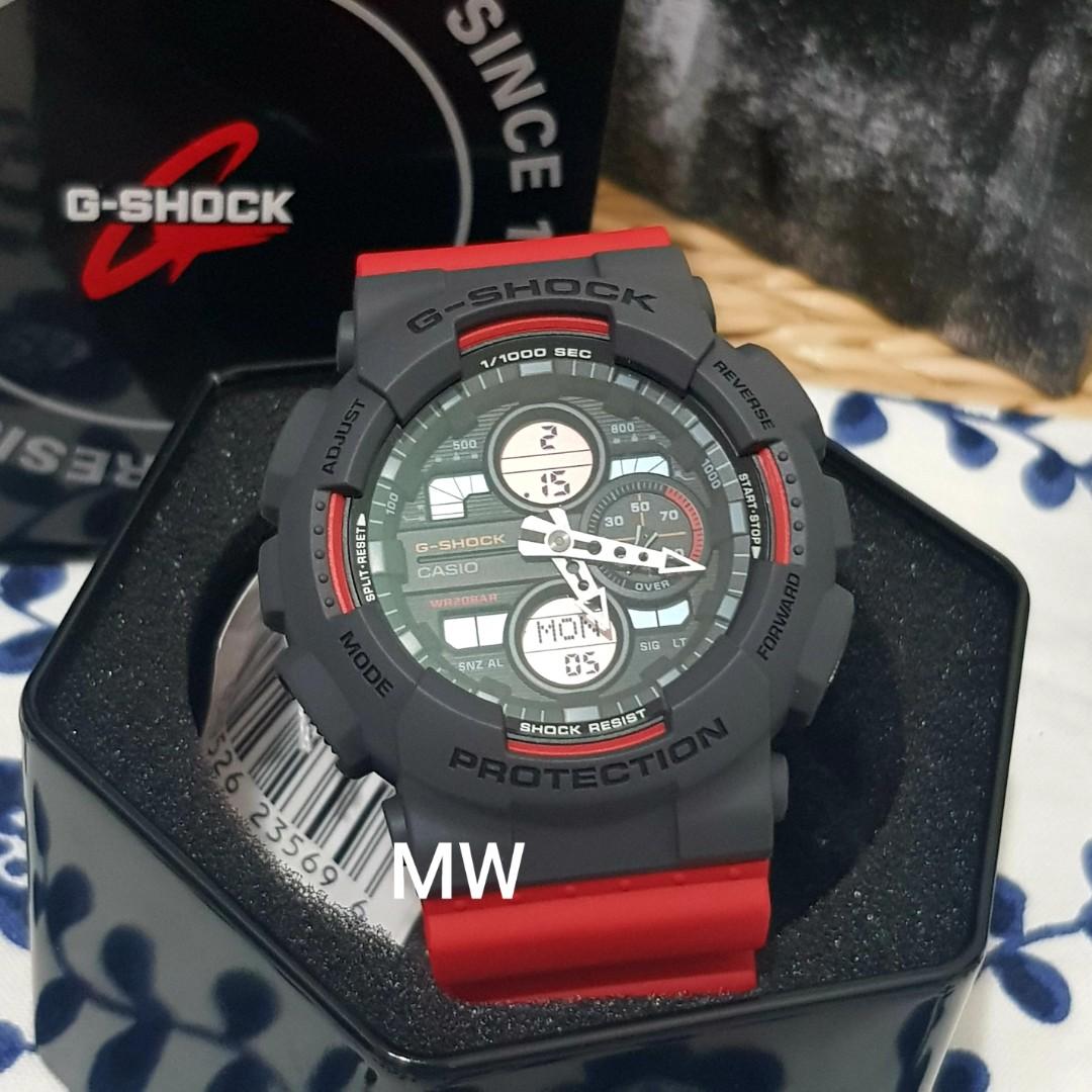 Genuine Casio Men G Shock unisex watch ga140 ga 140 ga 140 4adr brand new