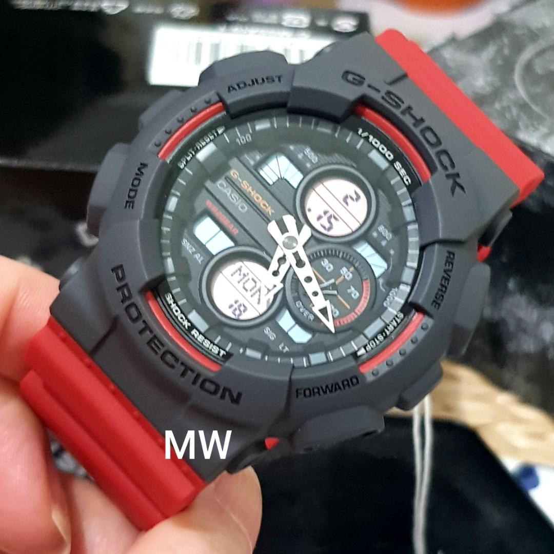 Genuine Casio Men G Shock unisex watch ga140 ga 140 ga 140 4adr