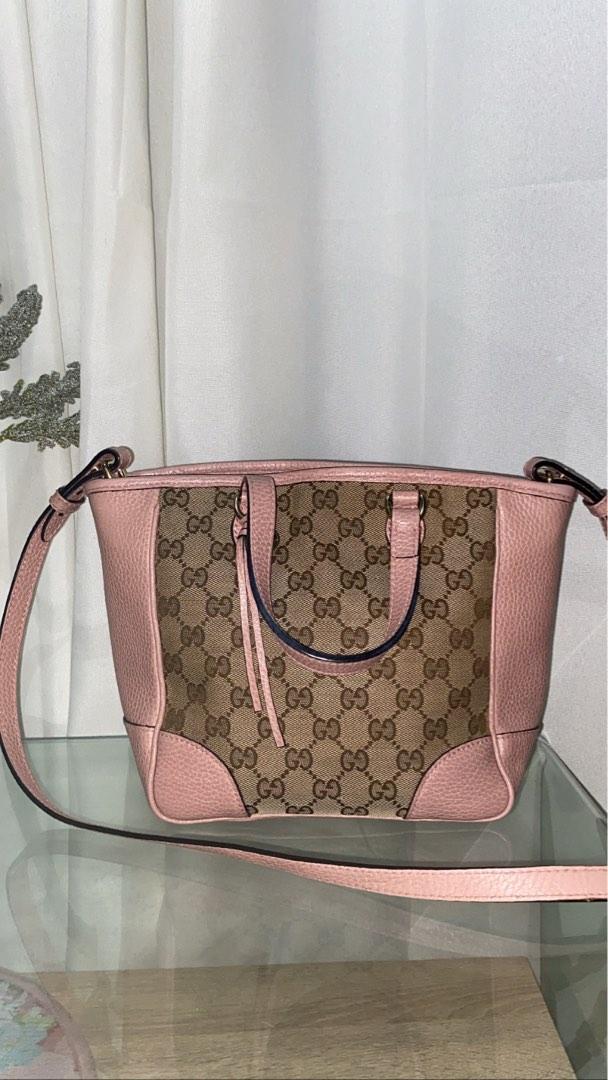 Gucci pink and brown bag clearance