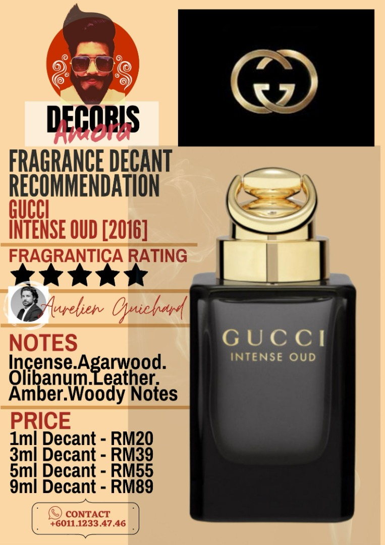 Gucci oud intense fragrantica shop