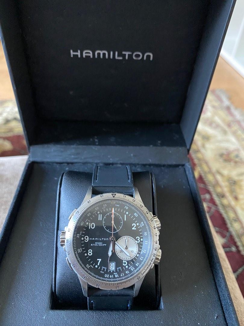 Hamilton Khaki E.T.O Men s Fashion Watches Accessories
