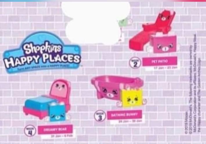 Happy meal discount shopkins happy places