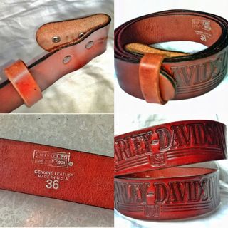 Harley Davidson Vintage Belt Buckle 1991 Baron Made I… - Gem