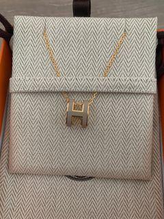 Hermes Pop H necklace regular size