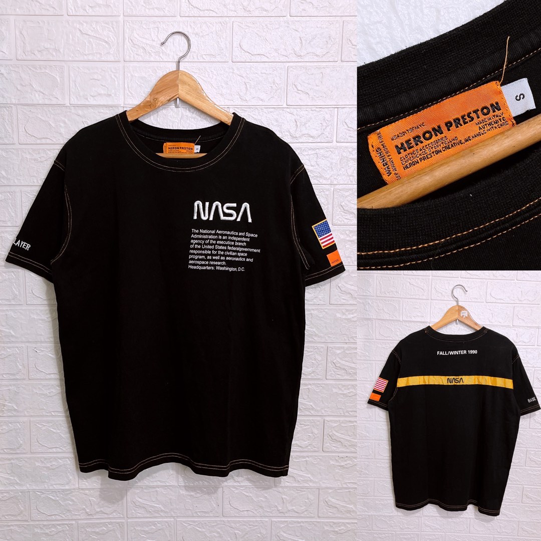 6万ぐらいで購入しましたHeron Preston NASA Tee Black レア