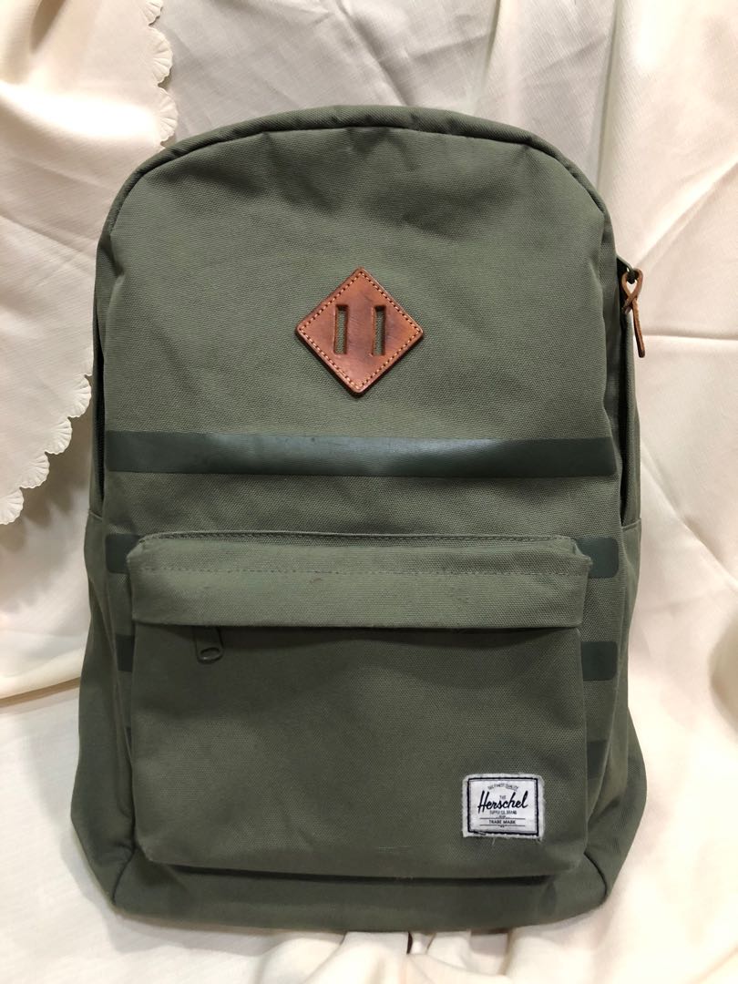 Herschel backpack army green best sale