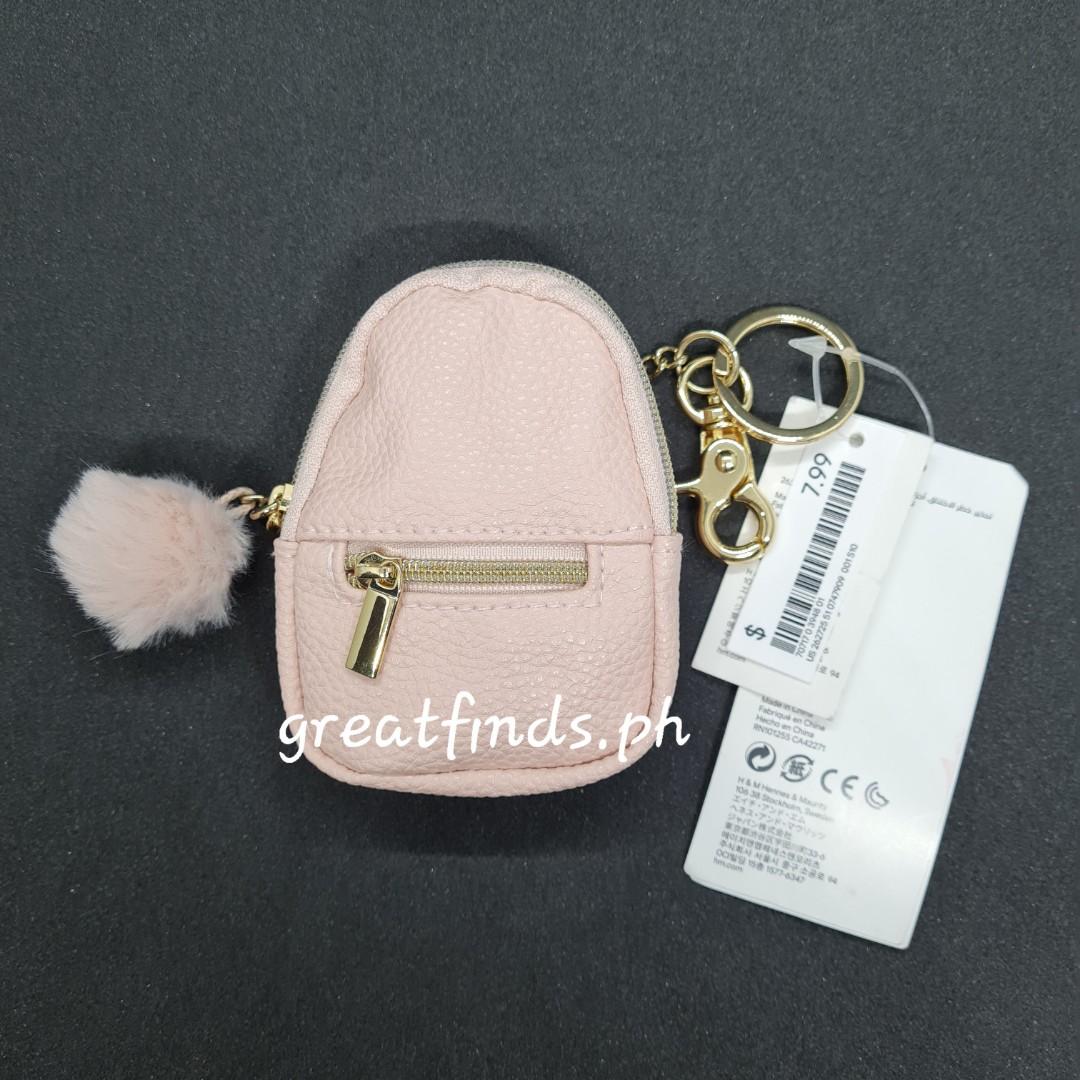 h&m mini backpack keychain