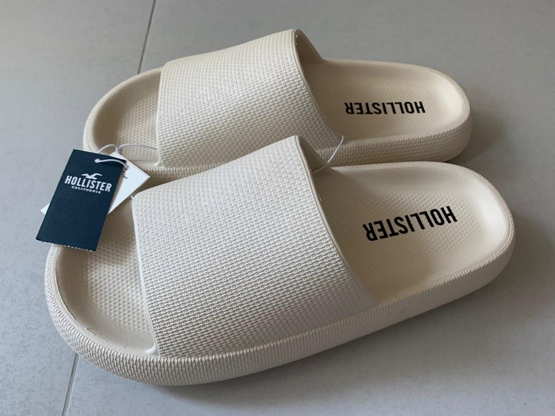Hollister slides on sale mens