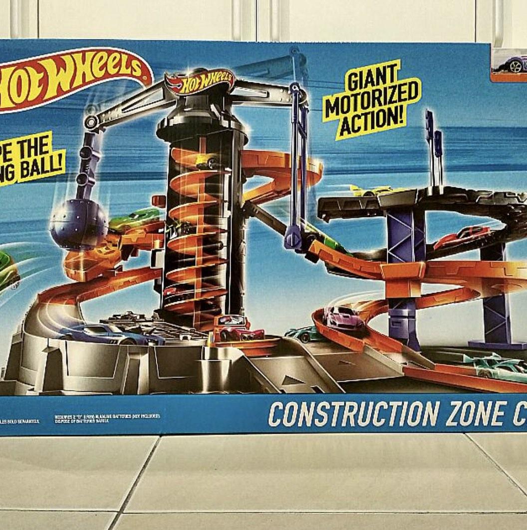 Hot wheels deals construction zone chaos
