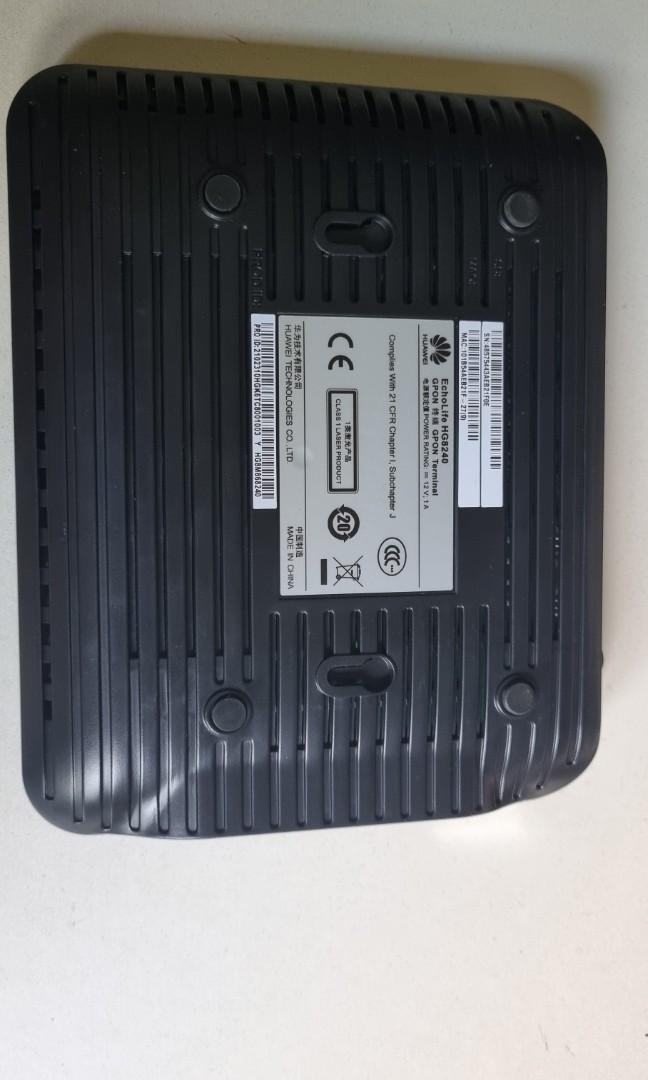 HUAWEI Echolife HG8240 GPON ONT, Computers & Tech, Parts & Accessories ...