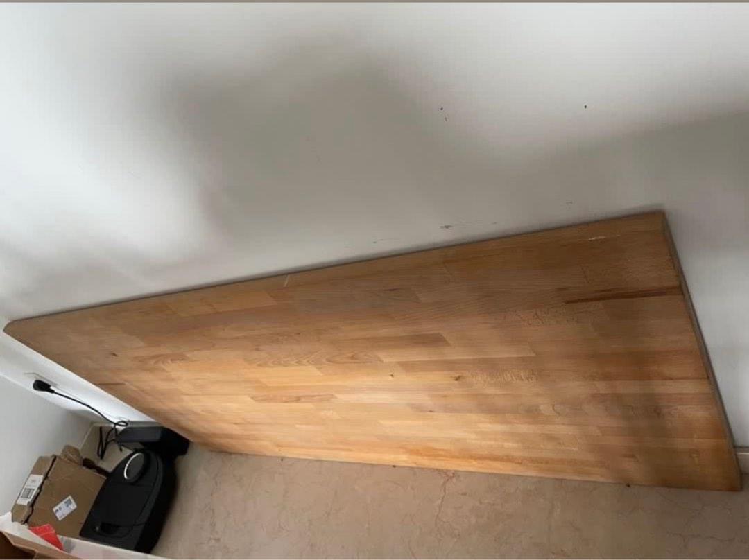 IKEA Gerton Solid Wood Table Top, Furniture & Home Living, Furniture