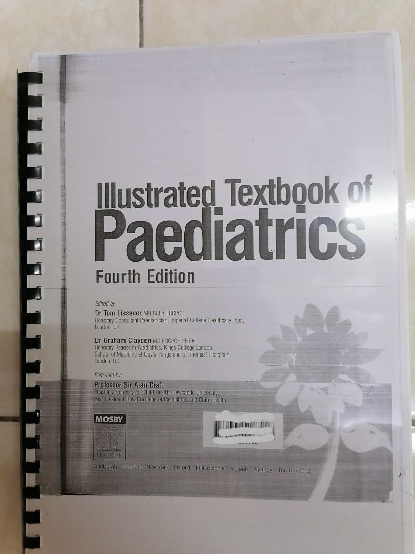 illustrated textbook of paediatrics 4th edition free download