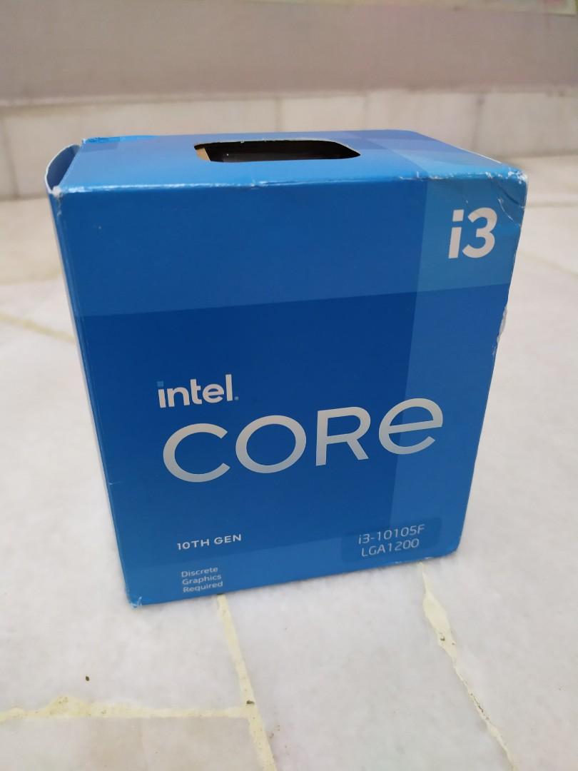Intel core i3 10105f, Computers & Tech, Parts & Accessories