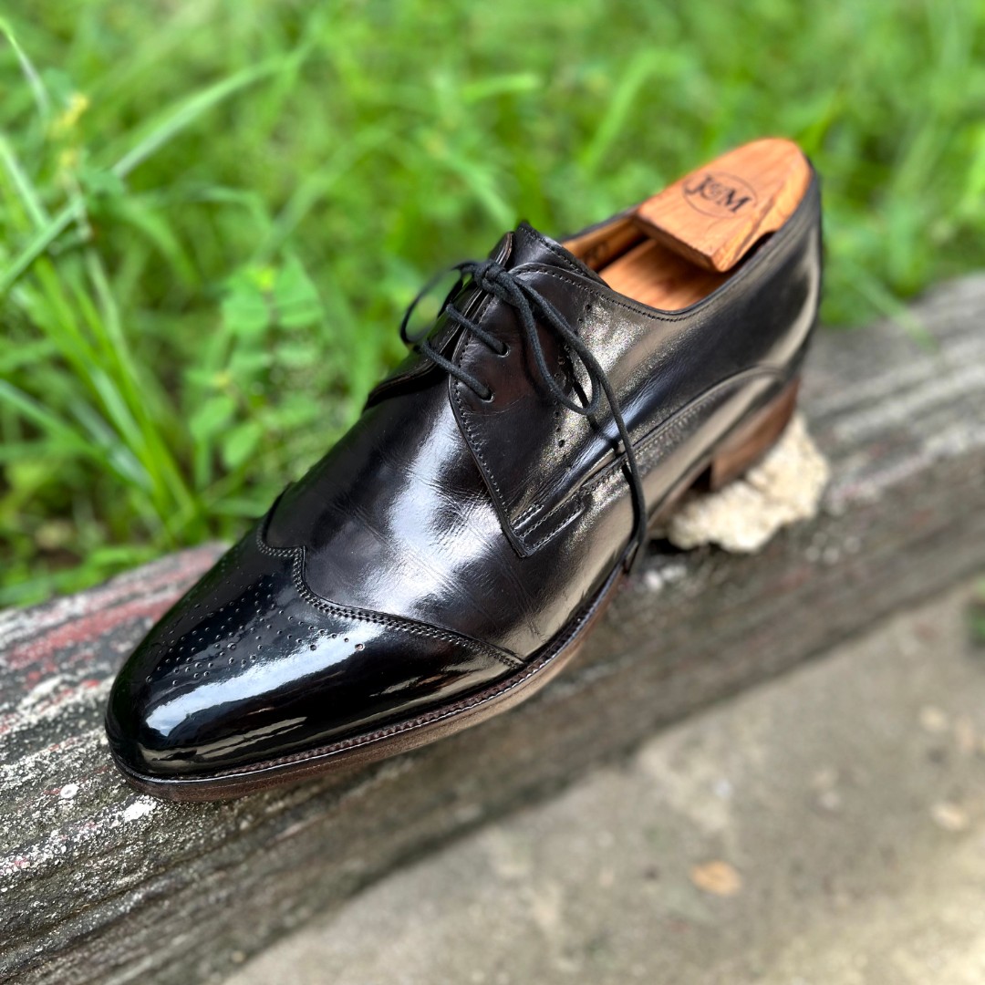 JOHN LOBB Prestige Becketts Leather Oxford Shoes for Men | MR PORTER
