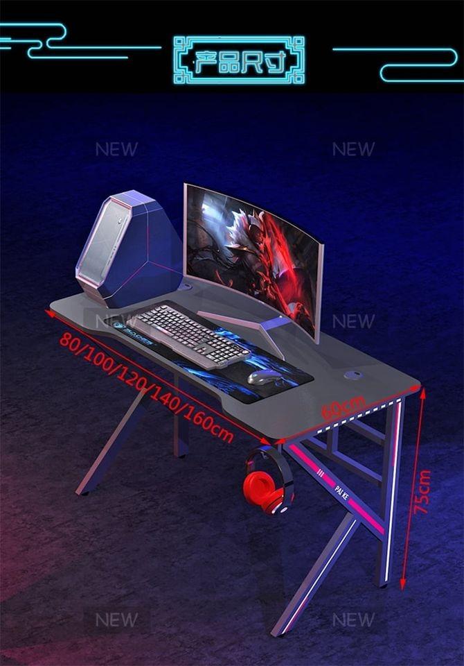 k SHAPED GAMING / COMPUTER TABLE, Furniture & Home Living, Office ...