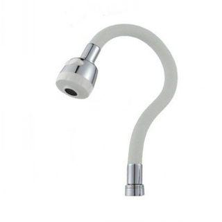Kitchen tap White flexible hose 25mm