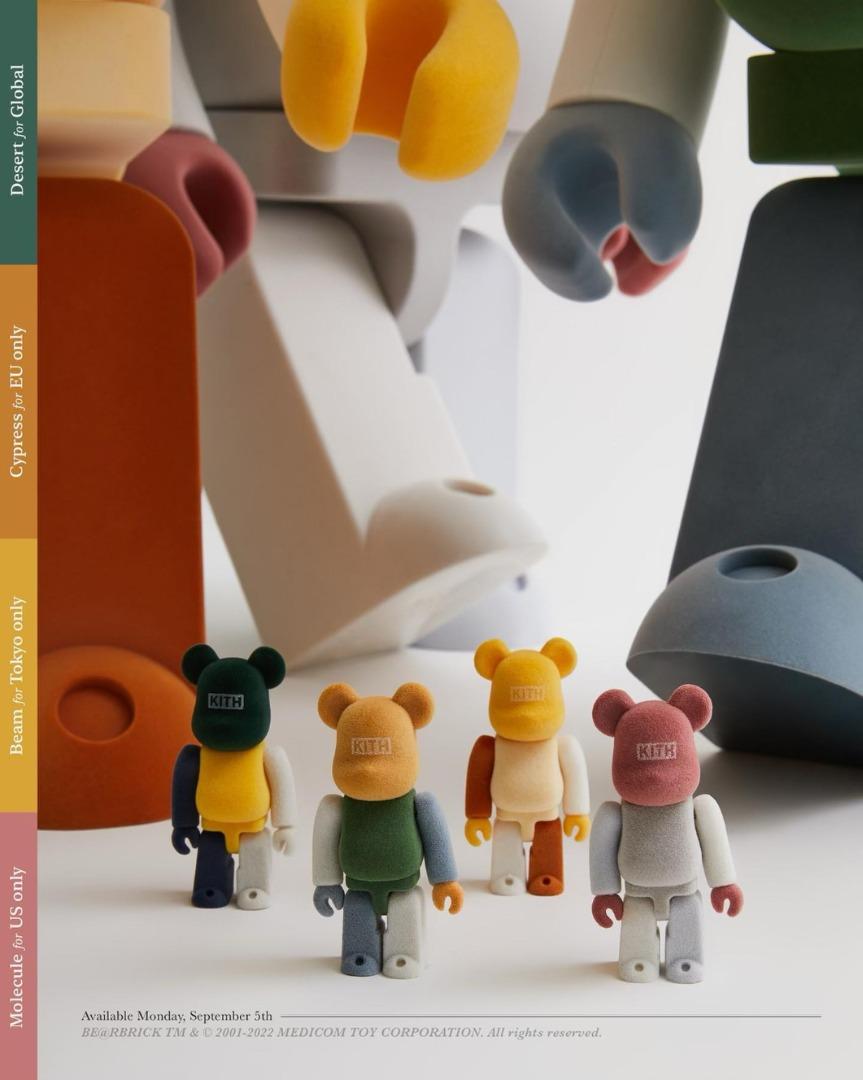 BE@RBRICK Kith 100% & 400% (BEAM) 東京限定（Kith Bear Brick