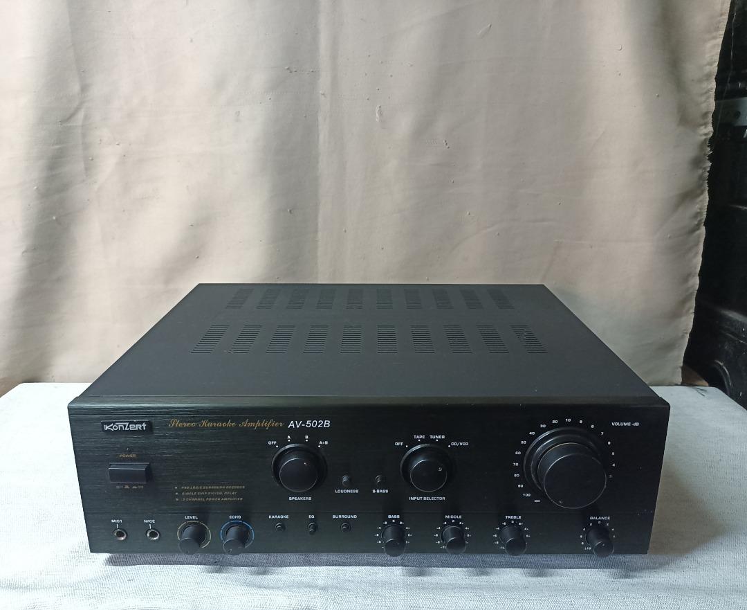 Konzert 502b amplifier, Audio, Soundbars, Speakers & Amplifiers on