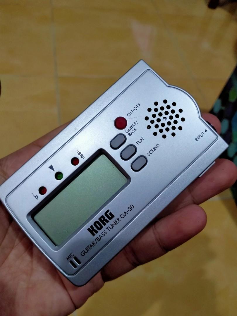 Guitar & Bass Tuner GA30, Hobbies & Toys, Music & Media, Musical