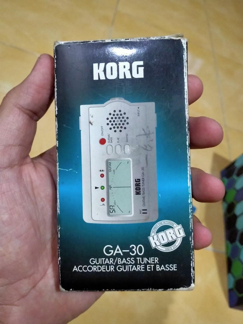 Guitar & Bass Tuner GA30, Hobbies & Toys, Music & Media, Musical