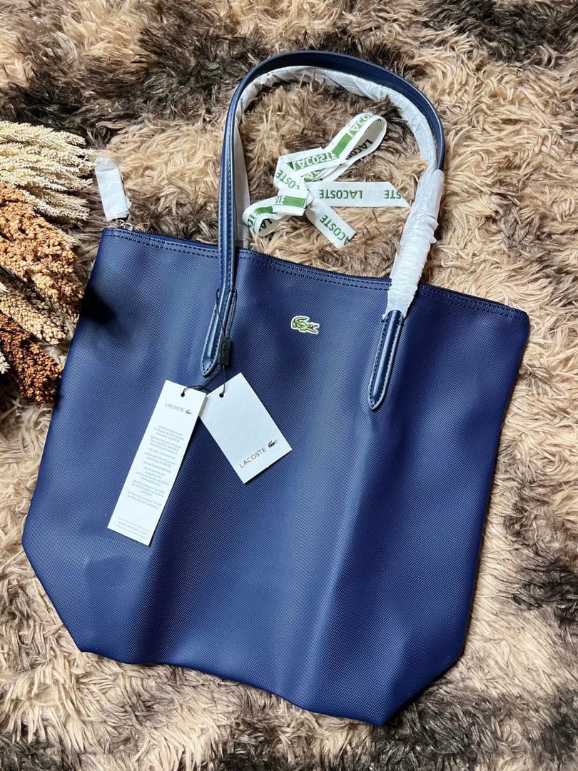 Lacoste tote bag, Luxury, Bags & Wallets on Carousell