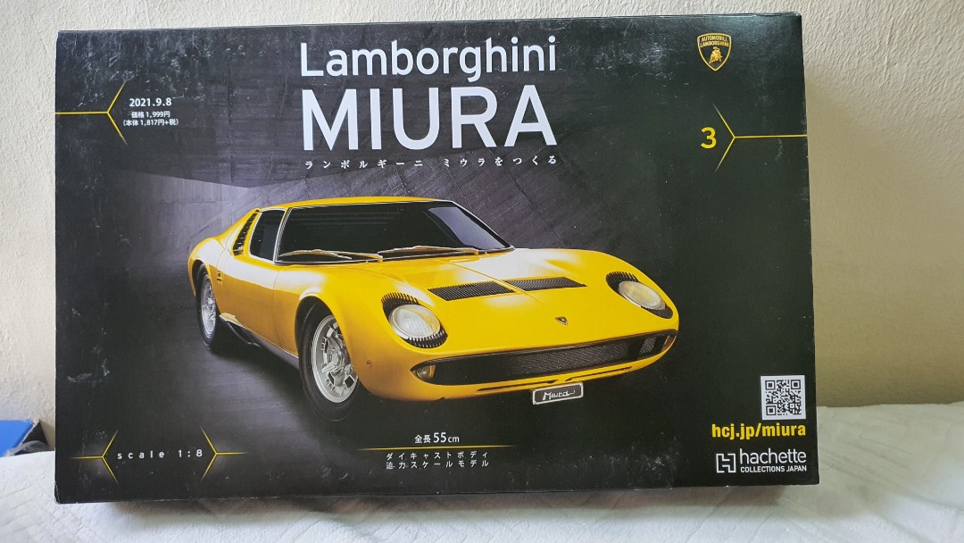 Lamborghini Miura Scale 1:8 Parts, Hobbies & Toys, Toys & Games on ...