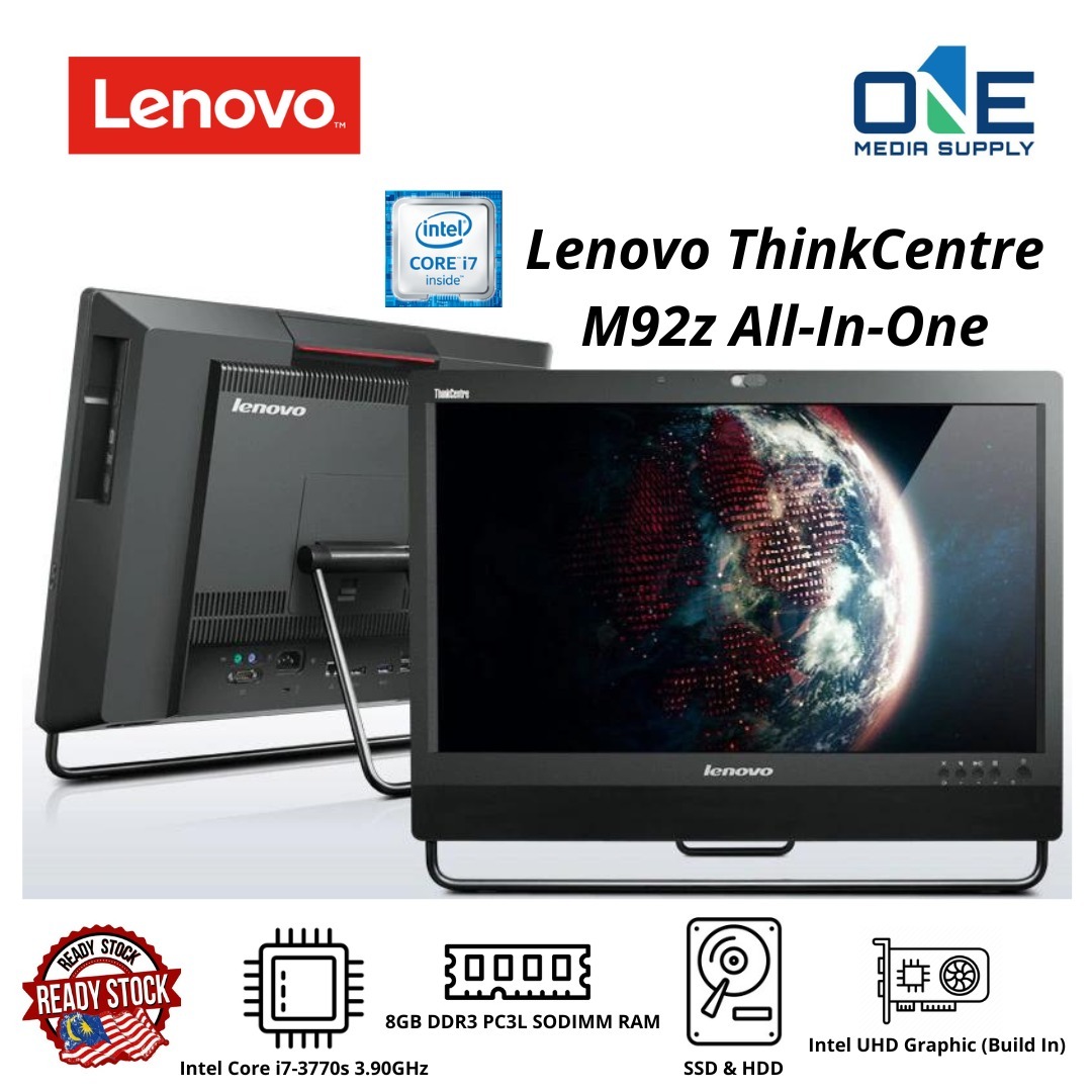 Lenovo Thinkcentre M92z AllInOne PC 23Inch Screen, Computers & Tech