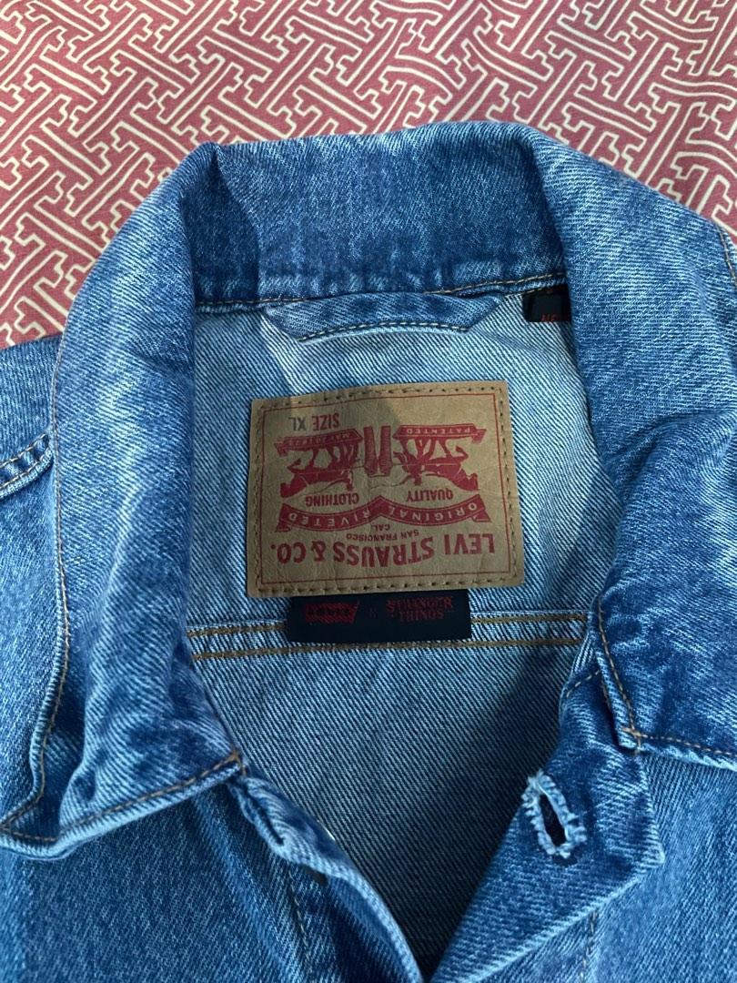 Levi's X Stranger Things Denim Jacket, Men's Fashion, Coats, Jackets and  Outerwear on Carousell