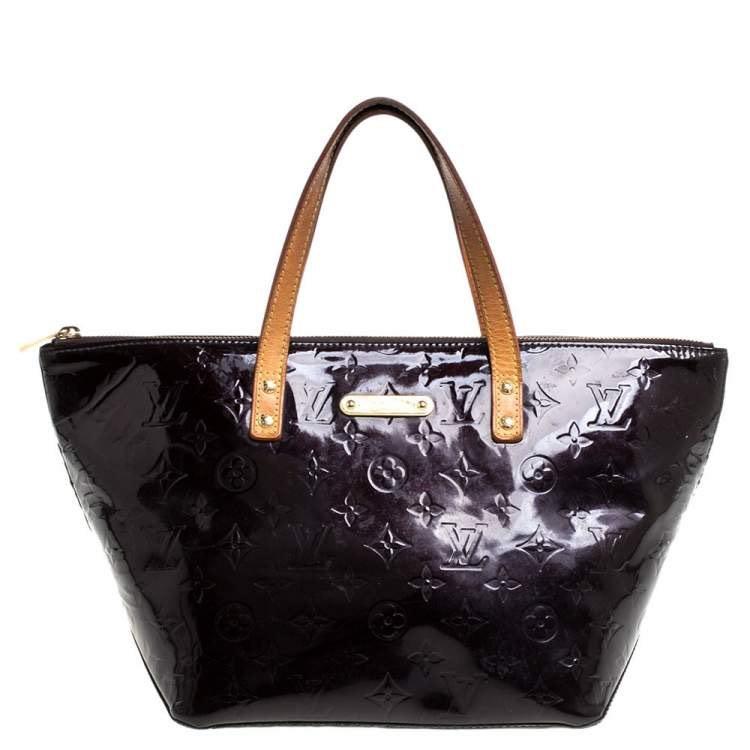 Louis Vuitton Amarante Monogram Vernis Bellevue PM, Luxury, Bags & Wallets  on Carousell