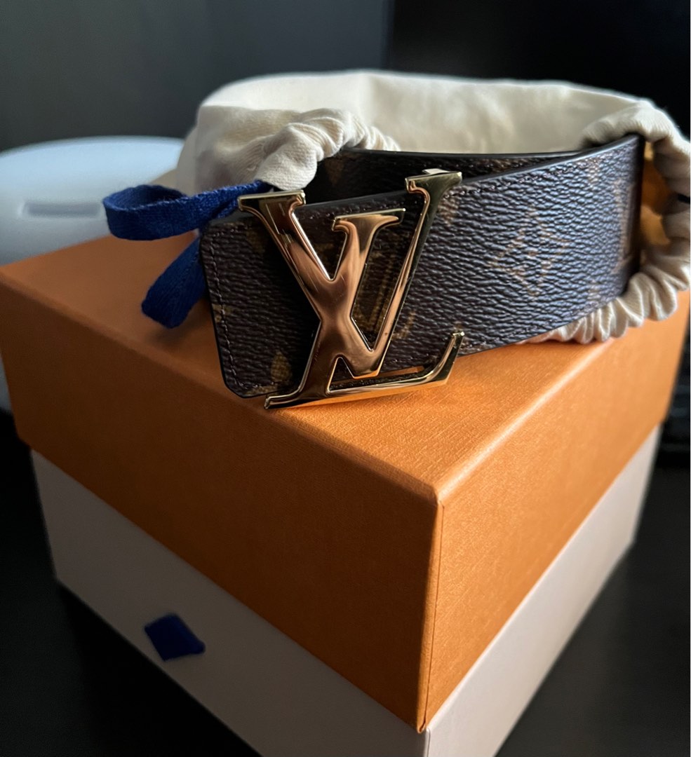 Louis Vuitton Damier Print 40MM Reversible Belt, Luxury, Accessories on  Carousell
