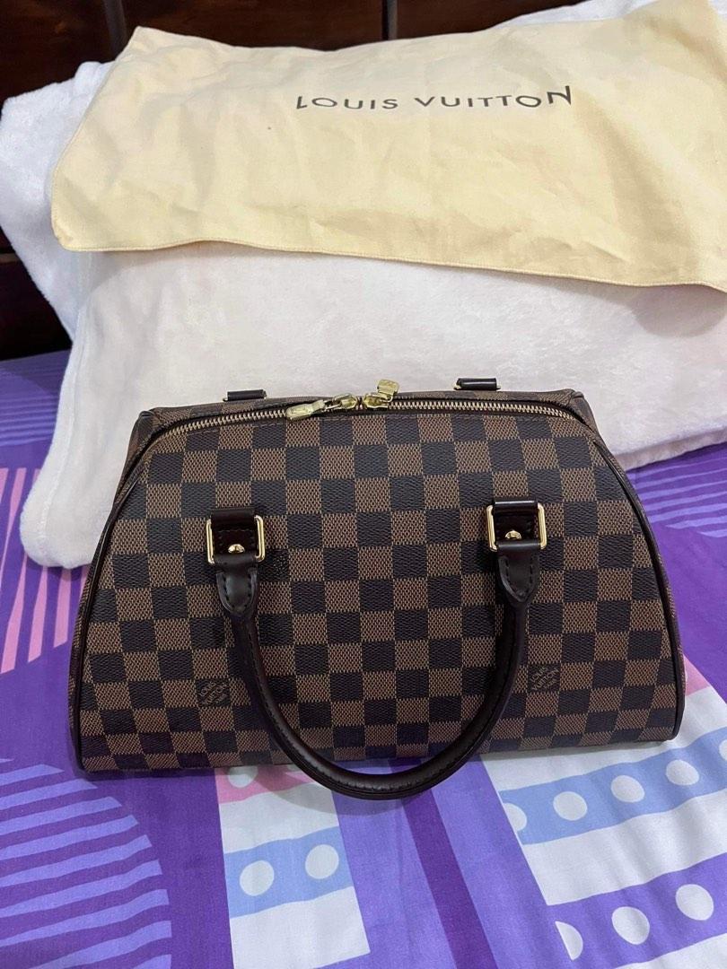 Louis Vuitton LV Riviera MM Damier Ebene Top Handle Bag
