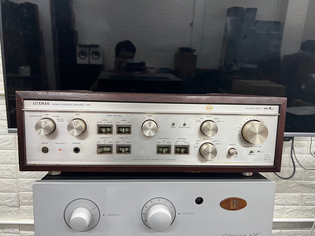 原裝日本LUXMAN L-48x經典擴音機, 音響器材, Soundbar、揚聲器