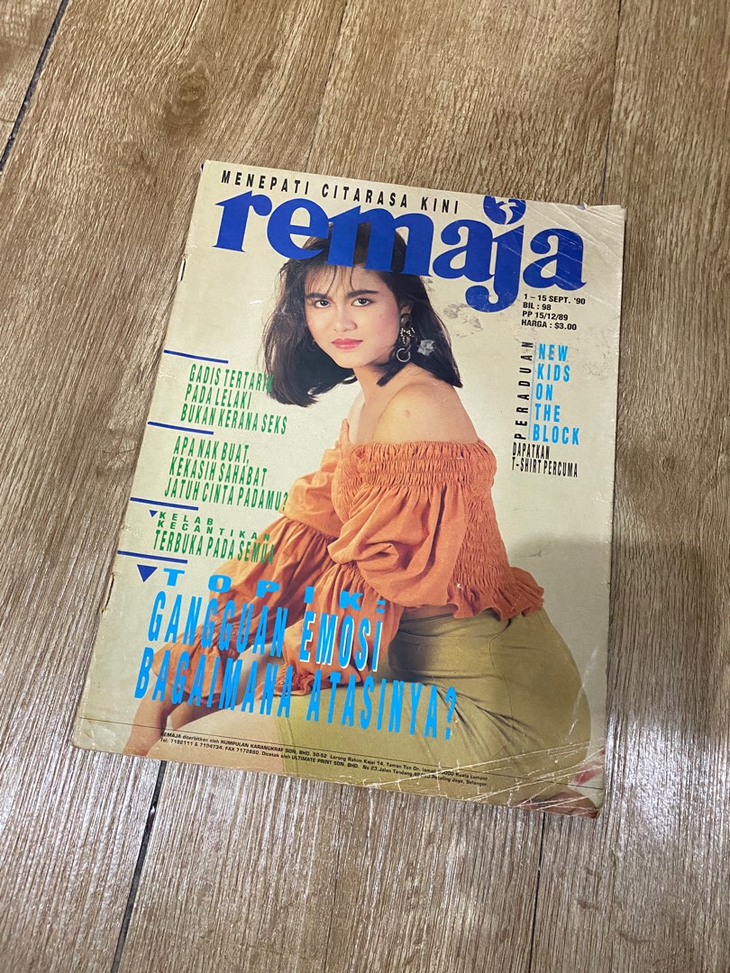Majalah Remaja 1990, Hobbies & Toys, Books & Magazines, Magazines on