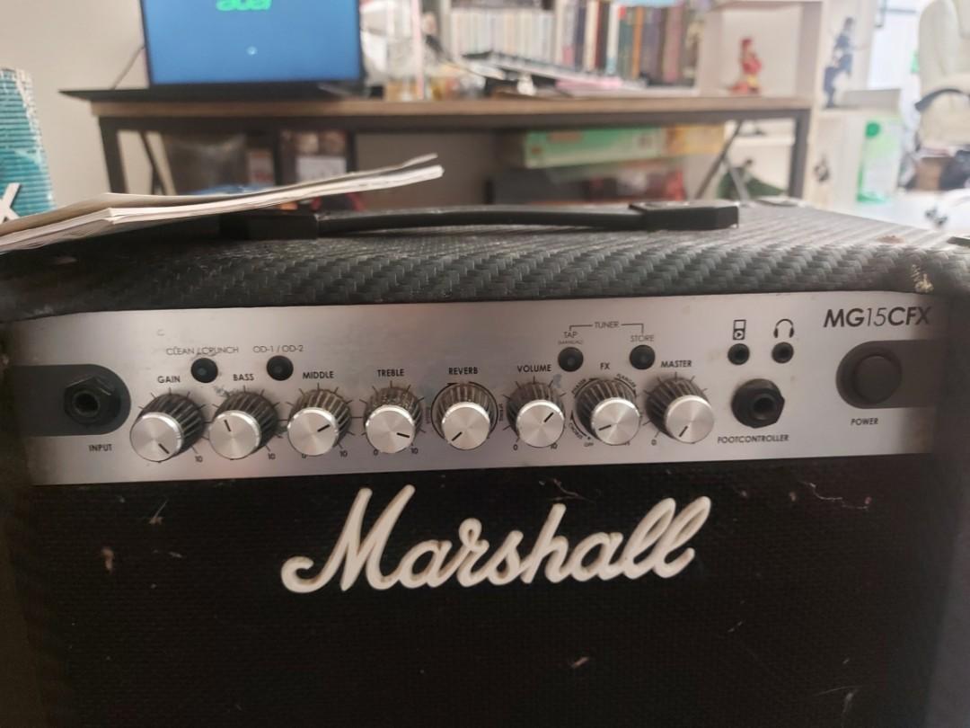 Marshall MG15CFX, Audio, Soundbars, Speakers & Amplifiers on Carousell
