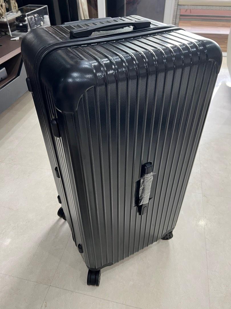 Matte Black Trunk Luggage, Hobbies & Toys, Travel, Luggage on Carousell