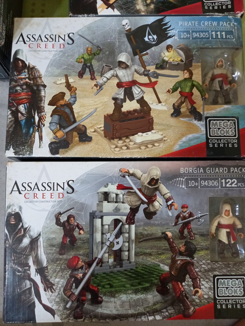 Mega Bloks Assassin S Creed Collector Series Bundle Hobbies Toys