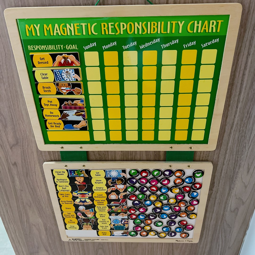 Melissa Doug Responsibility Chart, Hobbies & Toys, Toys