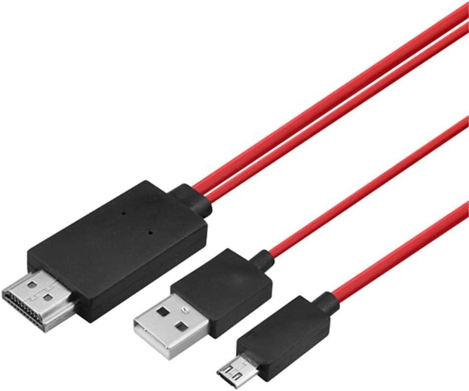 MHL Micro USB to HDMI Adapter Cable for Samsung Galaxy S4 S3 SIII i9300 Note2 N7100 S5 Tab S Tab Pro Red Computers Tech Parts Accessories Cables Adaptors on Carousell