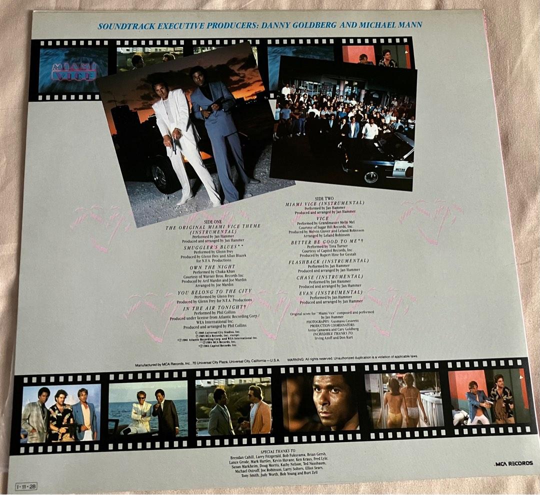 MIAMI VICE (Music from the TV Series) Vinyl LP, Hobbies  Toys, Music   Media, Vinyls on Carousell