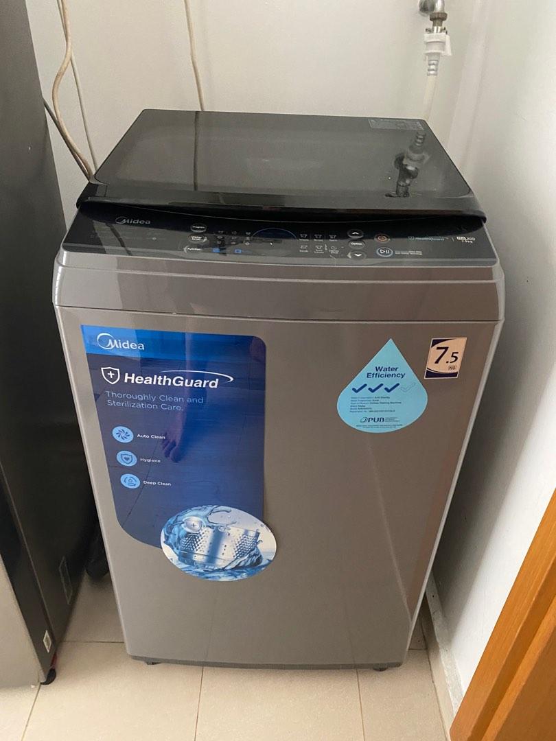 Midea top load washing machine, TV & Home Appliances, Washing Machines