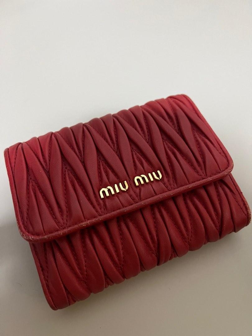 Miu Miu Matelassé Nappa Leather Card Holder - ShopStyle
