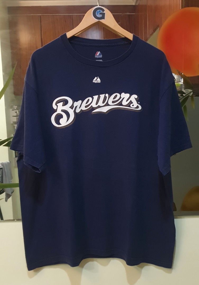 Milwaukee Brewers MLB Baseball #8 Ryan Braun Jersey Mens Size