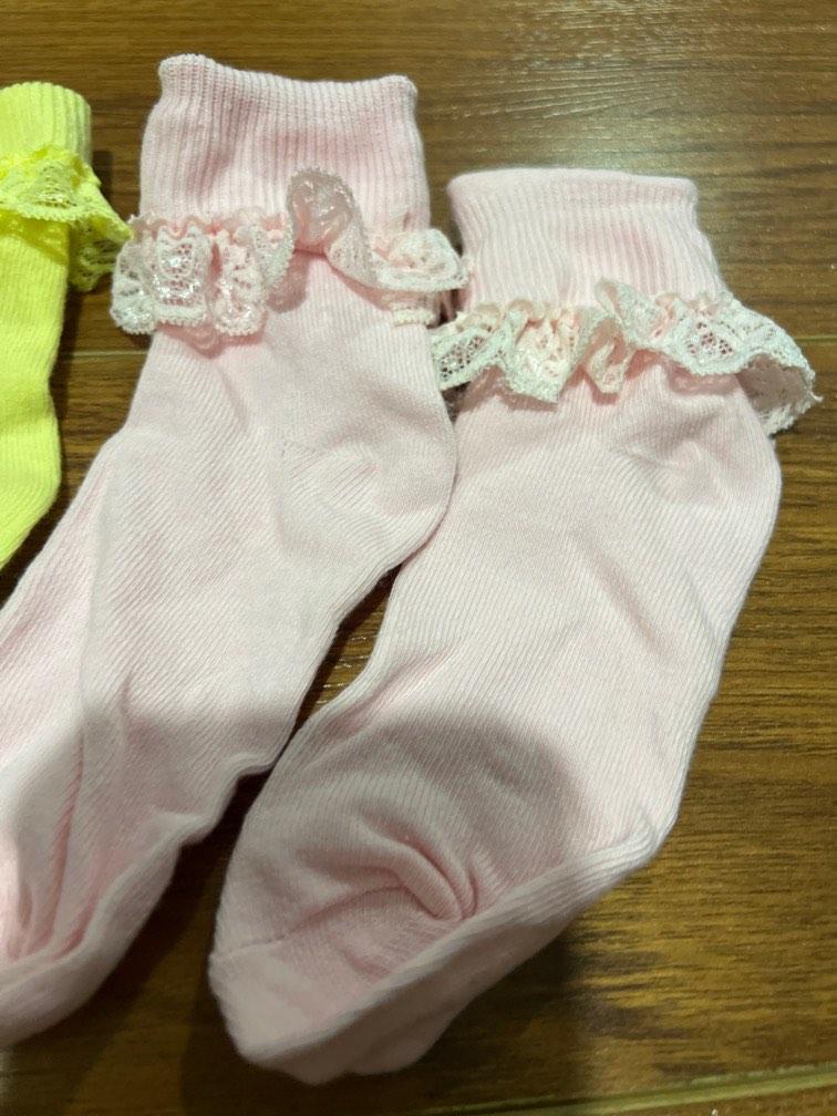 Mothercare Floral Trainer Socks - 5 packs main image 1
