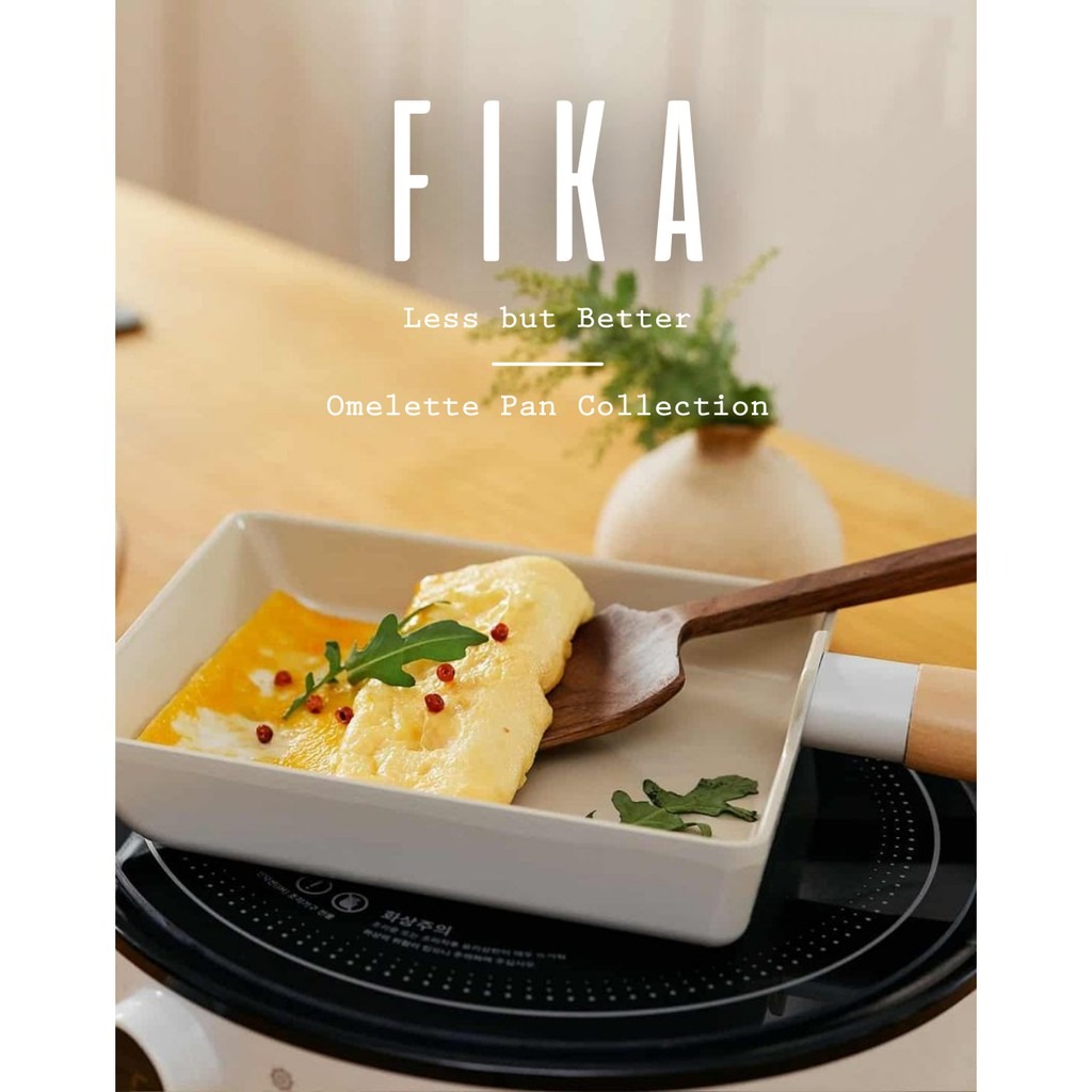 NEOFLAM Fika 15cm Omelette Pan │ NonStick Xtrema Ceramic Coating