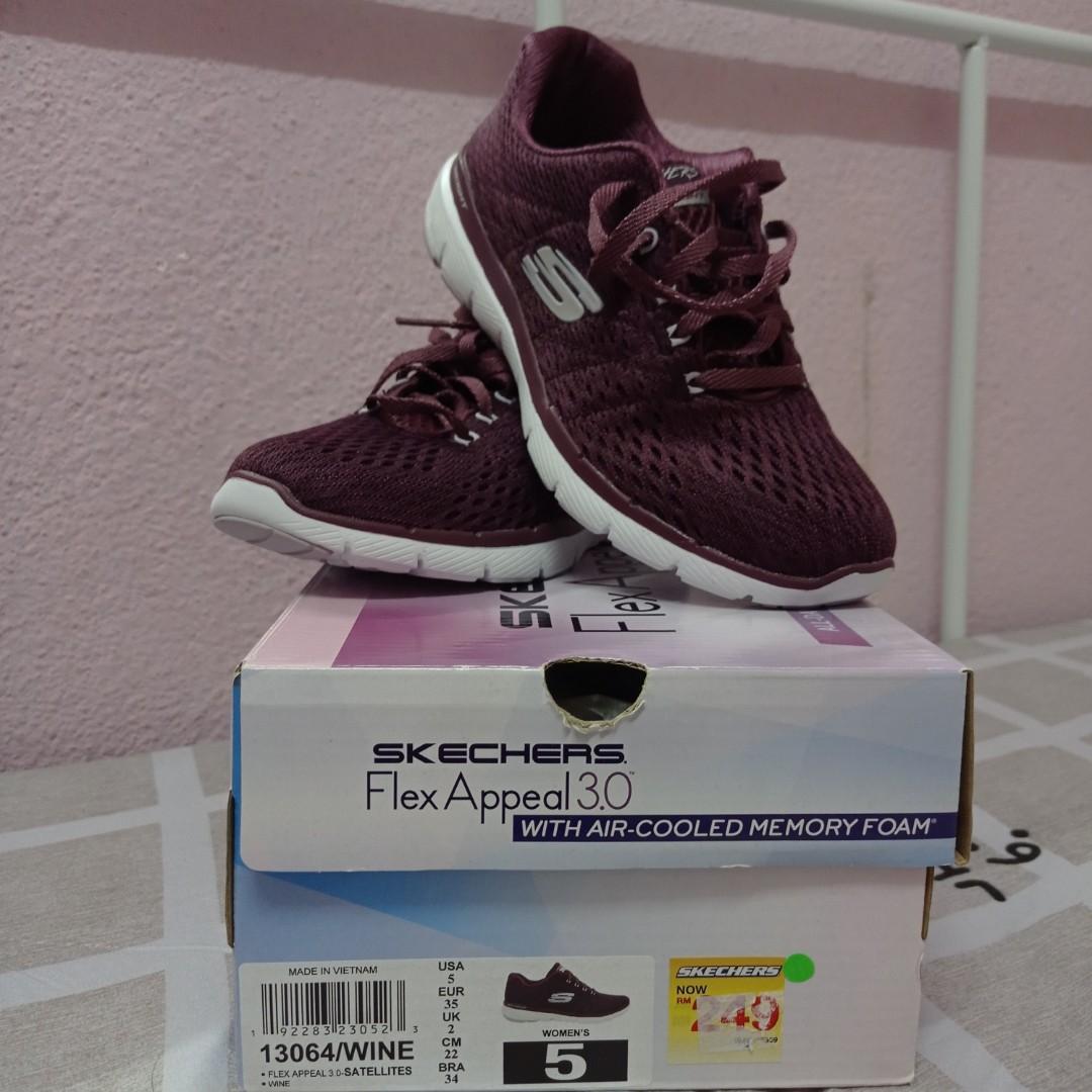 New 100 Original Skechers Flex Appeal 3 Size US 5 Women s