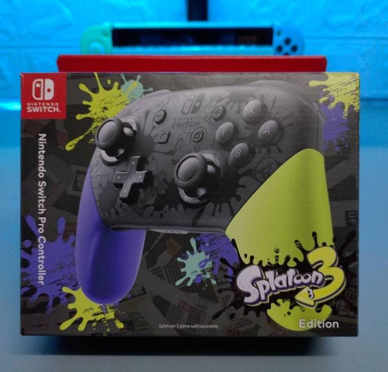 Nintendo Switch Pro Controller - Splatoon 3 Special Edition