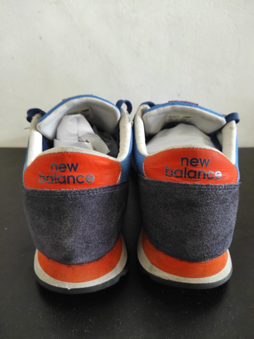 New Balance Windbreaker 501 Blue Orange White Retro Snaeakers RUSH