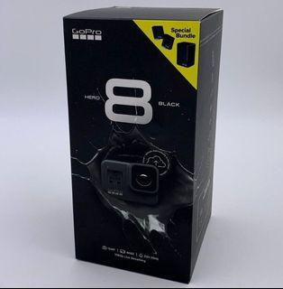 NEW GOPRO HERO 8 Black 4K Action Camera Waterproof Case+Charger+2 Battery Bundle