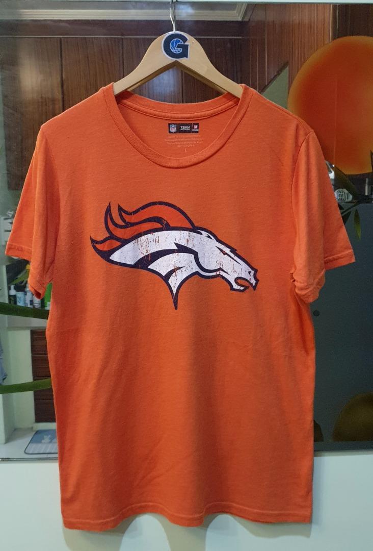 NFL Denver Broncos Manning #18 Player Orange Shirt by Team Apparel, Men's  Fashion, Tops & Sets, Tshirts & Polo Shirts on Carousell